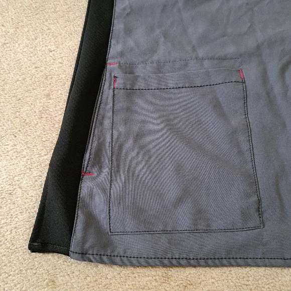 Carhartt Force Scrubs Top Women's Small V-neck Black Grey Pink Short Sleeve - Picture 11 of 13